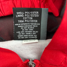 Load image into Gallery viewer, Boys Slazenger, red zip up hooded track top, GUC, size 2,  