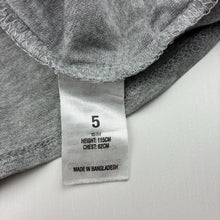 Load image into Gallery viewer, Boys H&amp;T, grey marle long sleeve tee / top, FUC, size 5,  