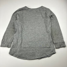 Load image into Gallery viewer, Boys H&amp;T, grey marle long sleeve tee / top, FUC, size 5,  