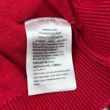 Load image into Gallery viewer, Girls Cotton On, red knitted cotton cardigan, GUC, size 3-4,  