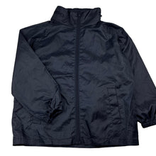 Load image into Gallery viewer, Unisex Brilliant Basics, navy school spray jacket, EUC, size 10,  