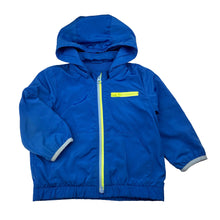 Load image into Gallery viewer, Boys GAP, blue lightweight zip up jacket / coat, FUC, size 2,  