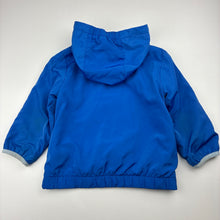Load image into Gallery viewer, Boys GAP, blue lightweight zip up jacket / coat, FUC, size 2,  