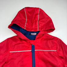 Load image into Gallery viewer, Unisex George, fleece lined lightweight spray jacket, light marks on cuffs, FUC, size 2,  