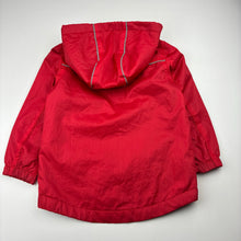 Load image into Gallery viewer, Unisex George, fleece lined lightweight spray jacket, light marks on cuffs, FUC, size 2,  