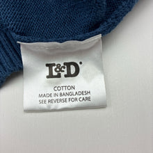 Load image into Gallery viewer, Girls L&amp;D, knitted cotton long sleeve dress, GUC, size 10, L: 67cm