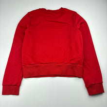 Load image into Gallery viewer, Girls Adidas, red cropped sweater / jumper, L: 41cm, GUC, size 9-10,  