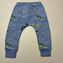Load image into Gallery viewer, Boys Dymples, fleece lined track pants, dinosaurs, FUC, size 1,  