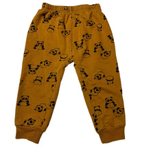 Load image into Gallery viewer, Unisex PL:Baby, fleece lined pants, elasticated, pandas, FUC, size 2,  