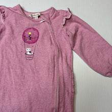 Load image into Gallery viewer, Girls Fox &amp; Finch, stretchy zip coverall / romper, EUC, size 00,  