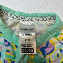 Load image into Gallery viewer, Unisex Bonds, zip wondersuit / zippy / romper, GUC, size 00,  