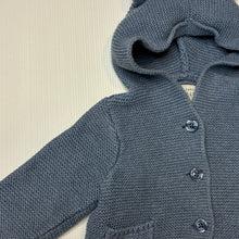 Load image into Gallery viewer, Unisex GAP, knitted cotton hooded cardigan, FUC, size 00,  
