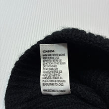 Load image into Gallery viewer, Boys Baby Berry, black knitted hat / beanie, GUC, size 000-00,  