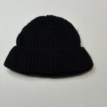 Load image into Gallery viewer, Boys Baby Berry, black knitted hat / beanie, GUC, size 000-00,  