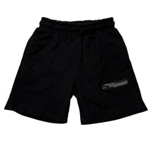 Load image into Gallery viewer, Boys black, casual shorts, elasticated, EUC, size 6,  