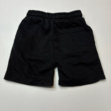 Load image into Gallery viewer, Boys black, casual shorts, elasticated, EUC, size 6,  
