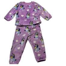 Load image into Gallery viewer, Unisex BLUEY, fleece winter pyjamas, GUC, size 1,  