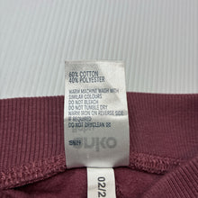 Load image into Gallery viewer, Unisex Anko, fleece lined track pants / bottoms, elasticated, EUC, size 000,  