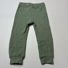 Load image into Gallery viewer, Unisex H&amp;M, waffle organic cotton pants / bottoms, elasticated, EUC, size 2,  