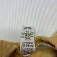 Load image into Gallery viewer, Unisex Bonds, yellow terry zip coverall / romper, GUC, size 000,  