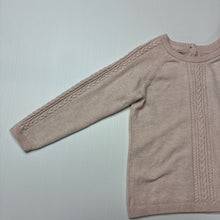 Load image into Gallery viewer, Girls Target, soft feel stretchy knit sweater / jumper, EUC, size 1,  