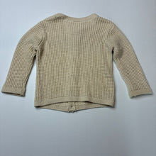 Load image into Gallery viewer, Unisex Anko, knitted cotton cardigan, EUC, size 1,  