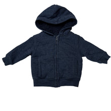 Load image into Gallery viewer, Boys Anko, thick fleece lined zip hoodie sweater, EUC, size 1,  