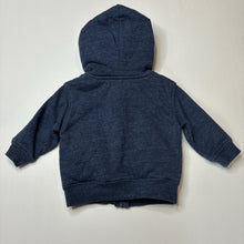 Load image into Gallery viewer, Boys Anko, thick fleece lined zip hoodie sweater, EUC, size 1,  