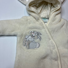 Load image into Gallery viewer, Unisex Disney, Bambi Thumper fleece coverall / romper, GUC, size 0000,  