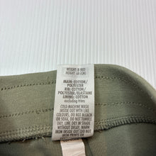 Load image into Gallery viewer, Unisex Bonds, green Tech Sweats track pants, elasticated, EUC, size 00,  