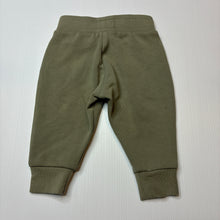 Load image into Gallery viewer, Unisex Bonds, green Tech Sweats track pants, elasticated, EUC, size 00,  