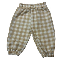 Load image into Gallery viewer, Unisex MINI ZALI, checked pants / bottoms, elasticated, EUC, size 00,  