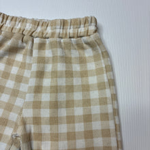 Load image into Gallery viewer, Unisex MINI ZALI, checked pants / bottoms, elasticated, EUC, size 00,  