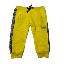 Load image into Gallery viewer, Boys Hugo Boss, fleece lined track pants, elasticated, Inside leg: 24cm, FUC, size 12 months,  