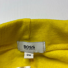 Load image into Gallery viewer, Boys Hugo Boss, fleece lined track pants, elasticated, Inside leg: 24cm, FUC, size 12 months,  