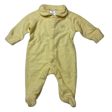 Load image into Gallery viewer, Unisex Target, yellow terry coverall / romper, EUC, size 000,  