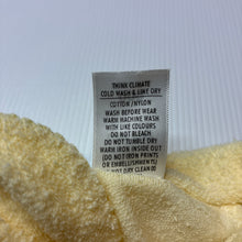 Load image into Gallery viewer, Unisex Target, yellow terry coverall / romper, EUC, size 000,  