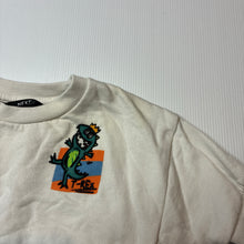 Load image into Gallery viewer, Boys Next, fleece lined sweater / jumper, dinosaur, GUC, size 00,  
