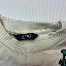 Load image into Gallery viewer, Boys Next, fleece lined sweater / jumper, dinosaur, GUC, size 00,  