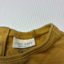Load image into Gallery viewer, Boys Next, fleece lined cotton short sleeve top, lion, GUC, size 0,  