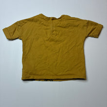 Load image into Gallery viewer, Boys Next, fleece lined cotton short sleeve top, lion, GUC, size 0,  