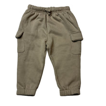 Load image into Gallery viewer, Boys Dymples, fleece lined cargo track pants, elasticated, GUC, size 1,  