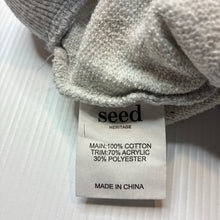 Load image into Gallery viewer, Unisex Seed, grey marle cotton pants / bottoms, ladybird, pilling, FUC, size 0,  