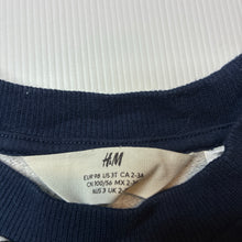 Load image into Gallery viewer, Boys H&amp;M, SONIC THE HEDGEHOG fleece lined sweater / jumper, wash fade, FUC, size 3,  