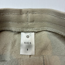 Load image into Gallery viewer, Boys Target, soft feel fleece lined track pants, GUC, size 1,  