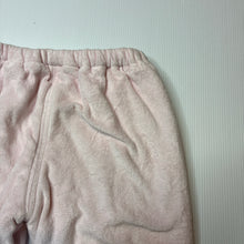 Load image into Gallery viewer, Girls Hoy Dak, wadded velour pants, elasticated, GUC, size 1,  