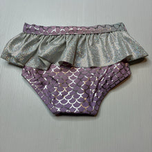 Load image into Gallery viewer, Girls Baby Berry, mermaid swim bottoms, EUC, size 00,  