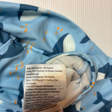 Load image into Gallery viewer, Unisex Cotton On, all-in-one rashie suit, whales, EUC, size 00,  