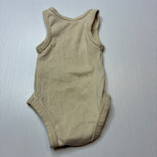 Load image into Gallery viewer, Unisex Dymples, organic cotton singletsuit romper, EUC, size 00000,  