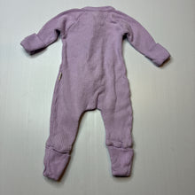 Load image into Gallery viewer, Unisex Bonds, waffle cotton zip coverall / romper, GUC, size 0000,  